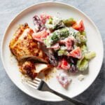 Greek Chicken With Cucumber Feta Salad
