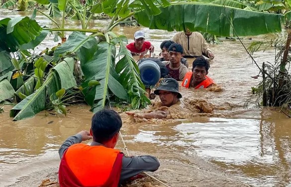 মিয়ানমারে টাইফুন ইয়াগি–পরবর্তী বন্যায় শতাধিক মৃত্যু